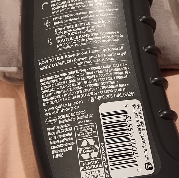 NEW!! Men's DIAL 3-in1 Wash 16oz - Picture 5 of 5